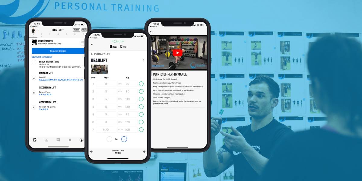 Our online performance training app